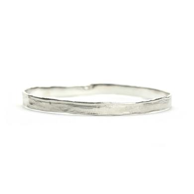 solid bracelet in silver